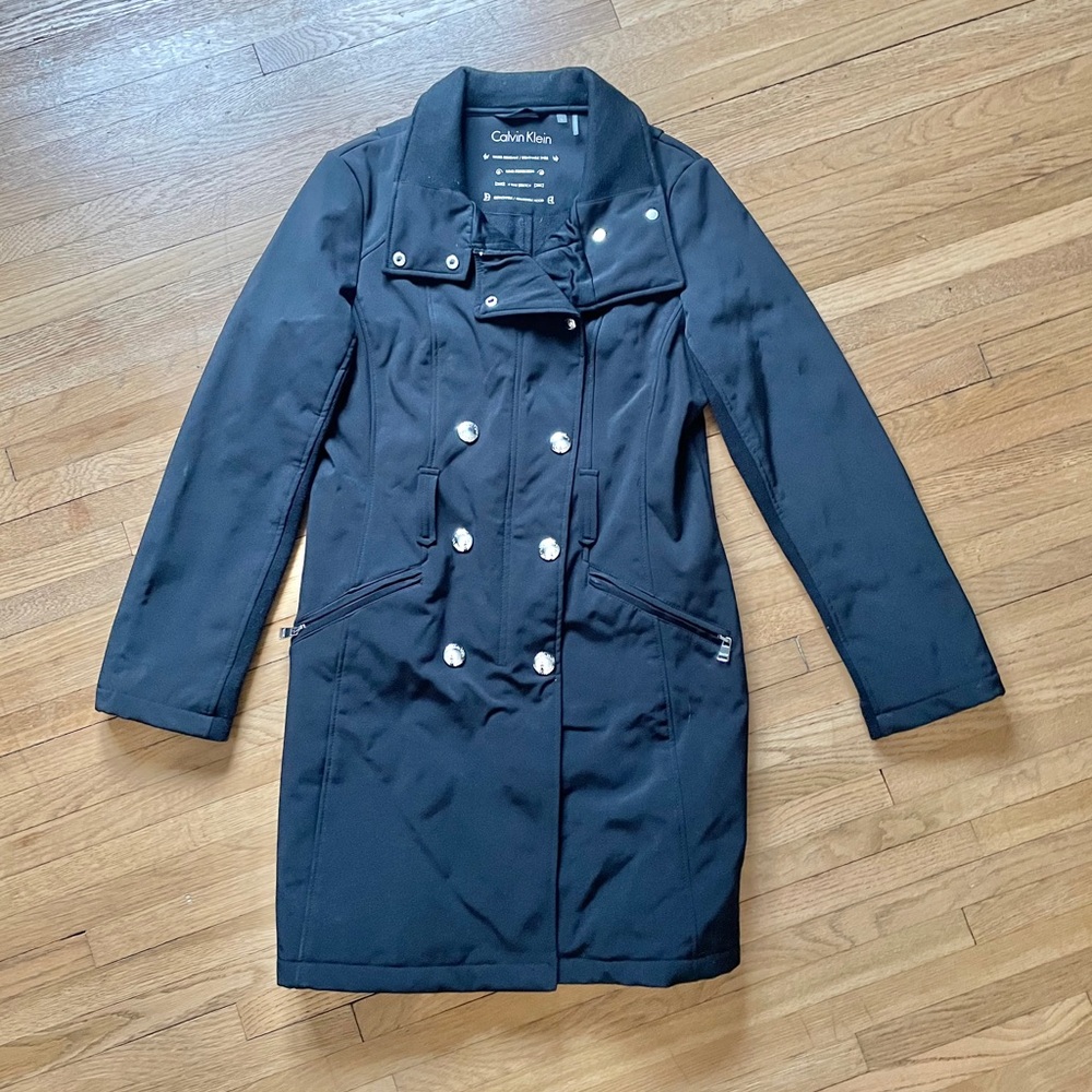 Calvin Klein Black Coat Jacket